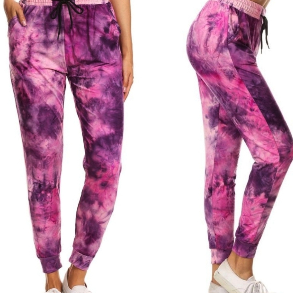 Pink the dye joggers / leggings